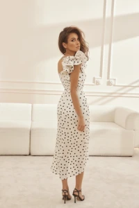 Lou.pl - Verity - ekskluzywna suknia w groszki