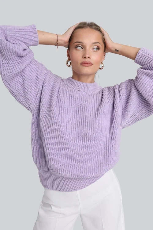 Sweter miss daily lilac