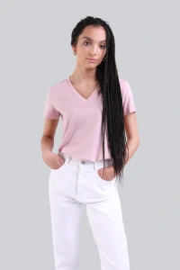 Ansin.pl - T-shirt miss classic dusty pink