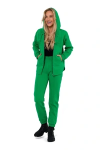 Ajstyle - Spodnie dresowe model moe760 green - moe