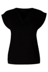 Bluzki - Klasyczna bluzka damska czarna