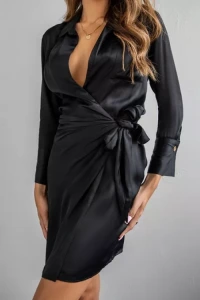 Sukienki - Czarna sukienka mini arianne