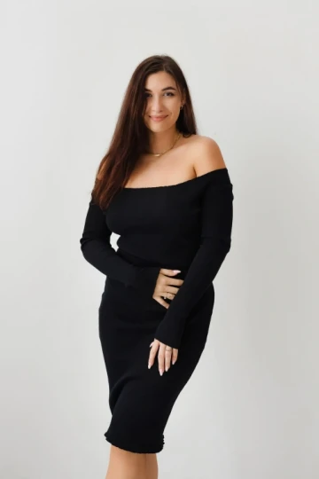 Sukienka bawełniana favourite dress black