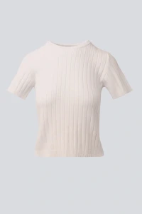 Nowości - T-shirt miss refined light beige