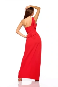 Lavika.pl - Hera red - długa suknia w kolorze czerwonym
