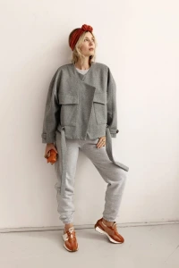 Spodnie - Spodnie dresowe grey