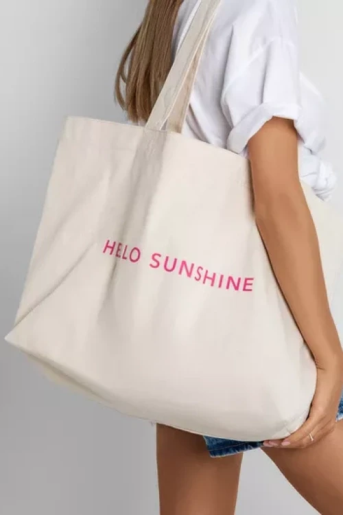 Torebka shopper beach babe pink deezee&ccc