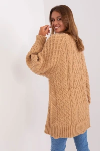 Nowości - Sweter damski model at-sw-2367-2.64p camel - at