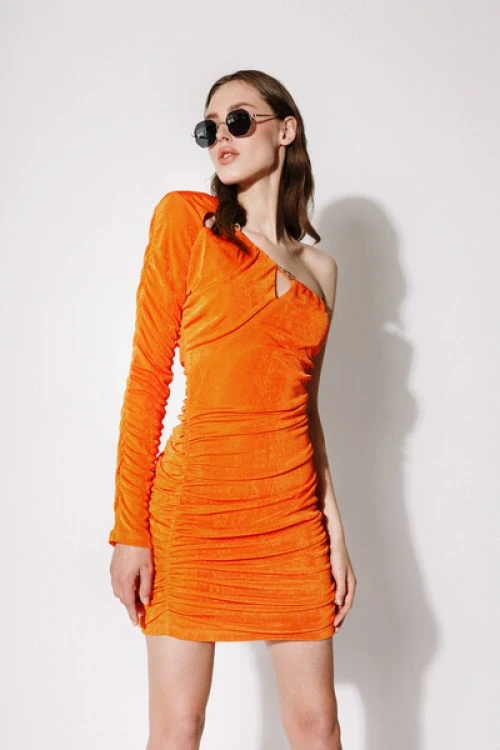 Sukienka liv orange