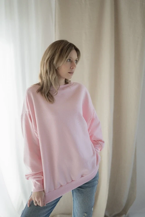 Bluza favourite candy pink