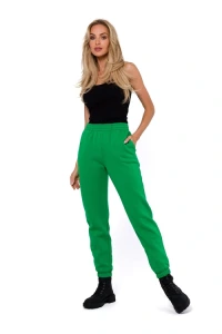 Ajstyle - Spodnie dresowe model moe760 green - moe