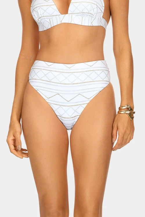 Figi kąpielowe wysoki stan wenus white fd164/872
