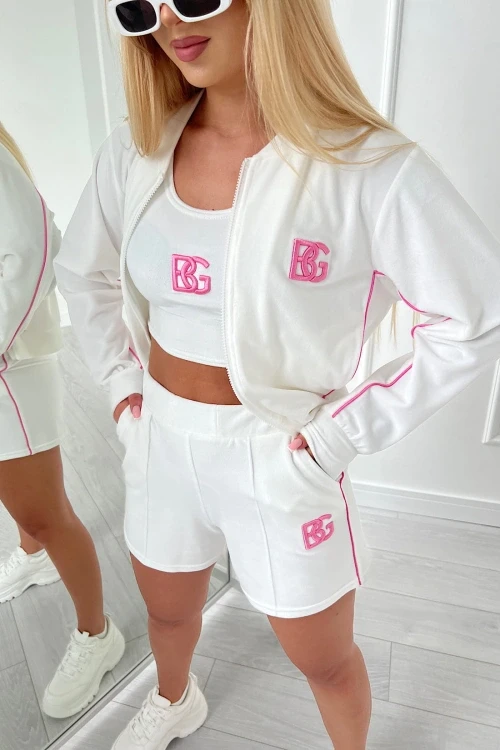 Komplet bg sporty set brandenburg biały