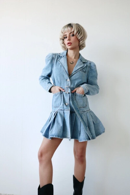Sukienka denim moe
