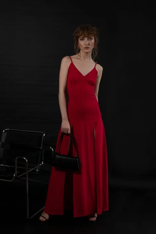 Sukienka lisa czerwona