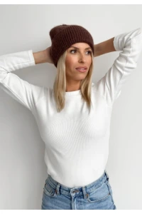 Clothstore.pl - Czapka angora choco