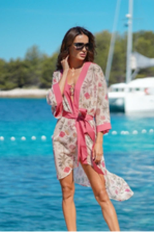 Szlafrok plaowy cassia ibiza