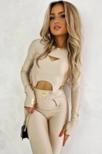 Charlottefashion.pl - Komplet beowy circle n386