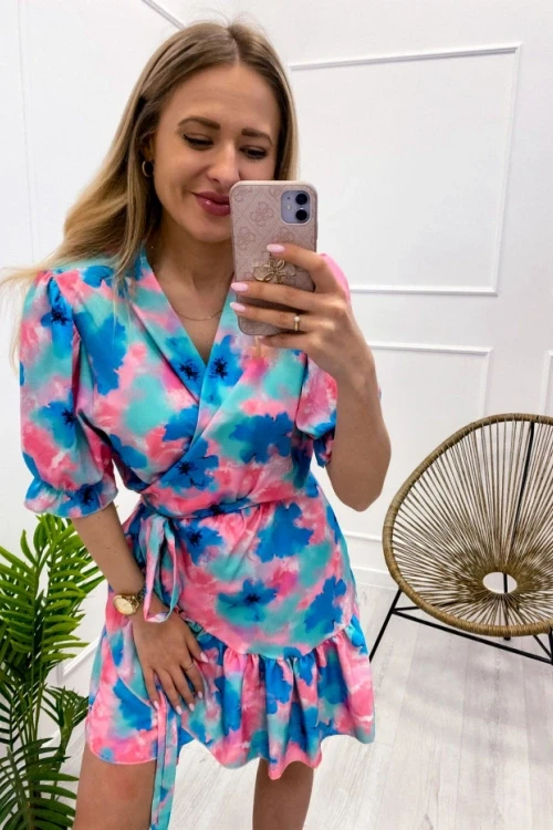 Sukienka lenka niebieska