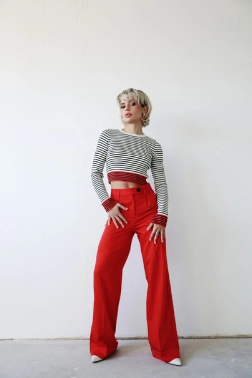 Sweter cropped milano