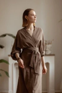 Sukienki - Malena sukienka midi -earthy beige lady