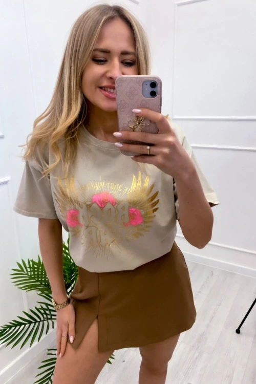 T-shirt rock beowy