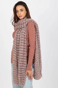 Ajstyle - Szalik model at-sz-3710.88 grey/pink - at
