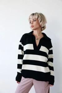 Nowości - Sweter vanity noir