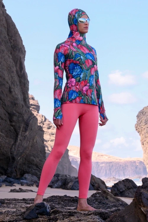 Legginsy multisportowe ultra coral pink
