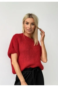 Nowości - Sweter dear red