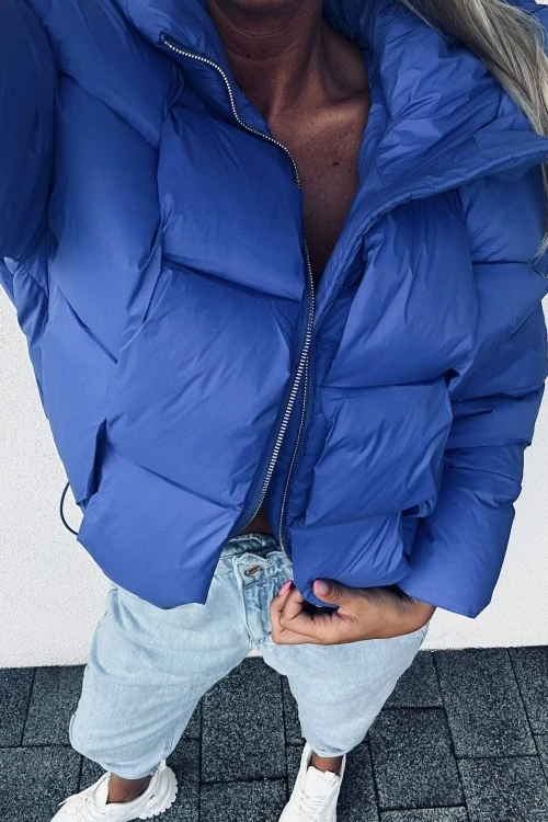 Kurtka zimowa przekładana royal blue