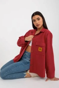 Merg.pl - Koszula oversize ciemny rowy
