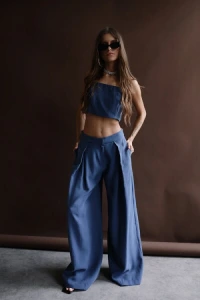 Yoshe.com - Top maya blue od kompletu