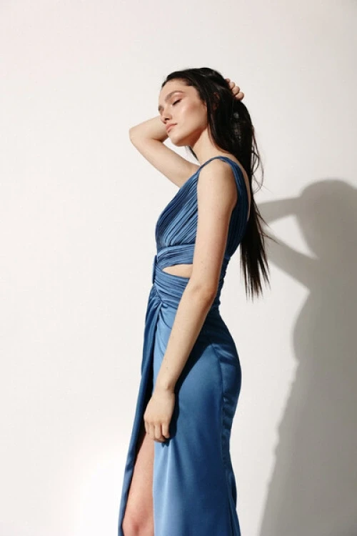 Sukienka maxi carla azul