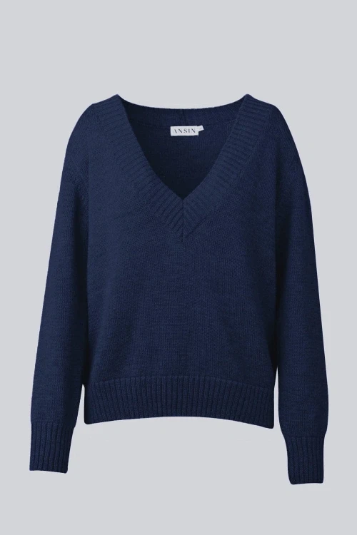 Sweter miss timeless navy
