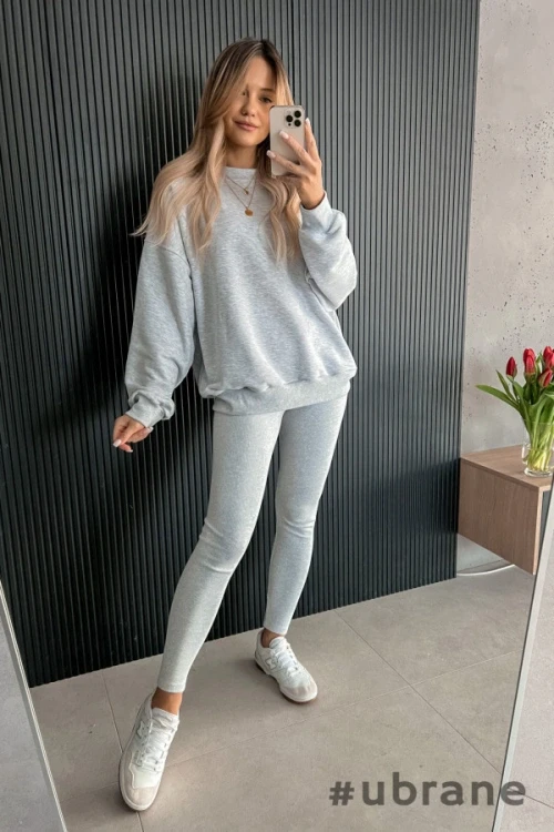Bluza paris szarość