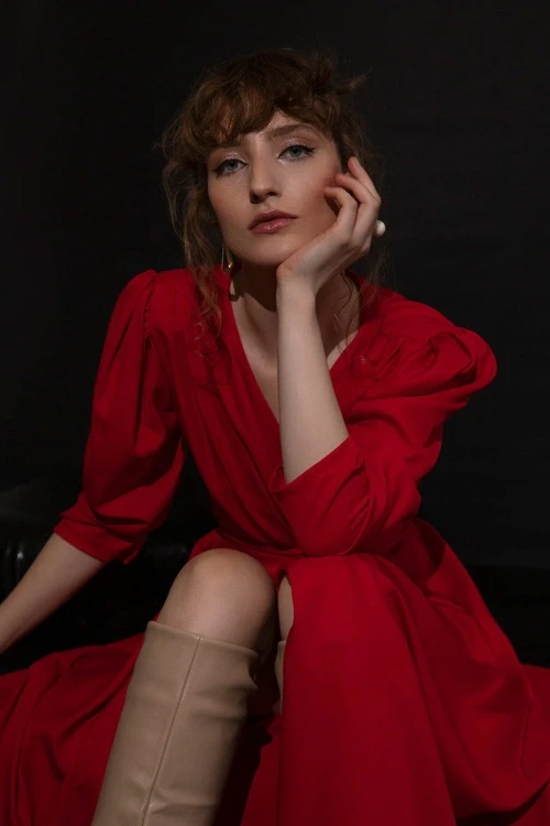 Sukienka roma czerwona