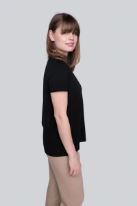 Ansin.pl - T-shirt miss basic black