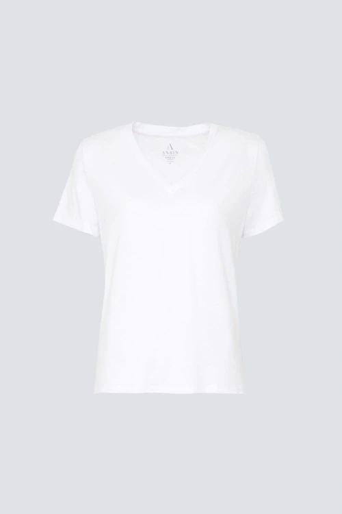 T-shirt miss classic white