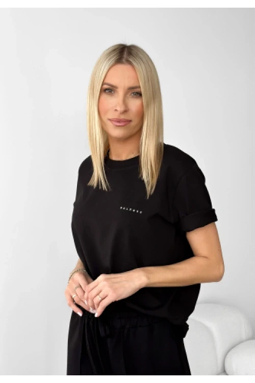 T-shirt balance black