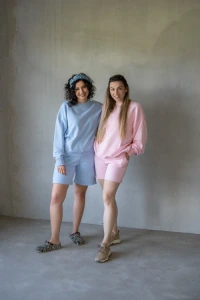 Nowości - Spodenki dresowe szerokie oh shorts baby