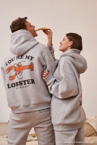 Naoko-store.pl - Bluza z kapturem you re my lobster