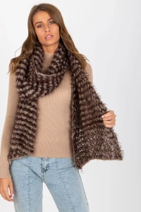 Ajstyle - Szalik model at-sz-3710.88 dark beige - at