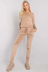 Butik-fashion - Beowy komplet welurowy clarisa