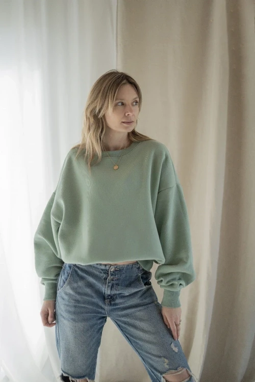 Bluza mint green