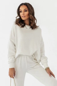 Besima.pl - Bluza dresowa mietankowa d30