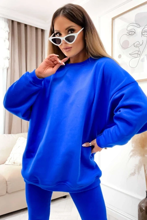 Bluza oversize kenzo bez kaptura stay here