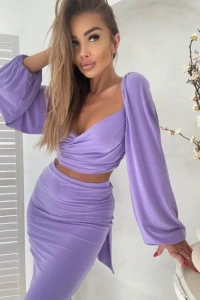 Charlottefashion.pl - Komplet lila golden n400