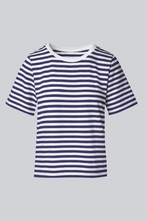 T-shirt miss marine navy stripes