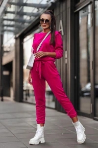 Butik-fashion - Dres welurowy vlentino pink